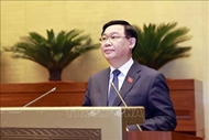越南第十五届国会第五次会议隆重开幕